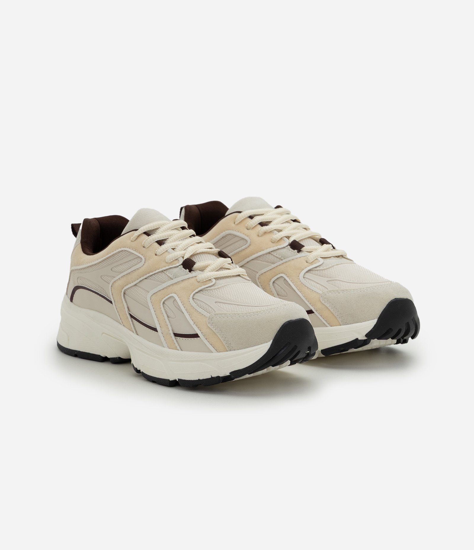 Tênis Jogging em PU com Solado Robusto Multicores 3