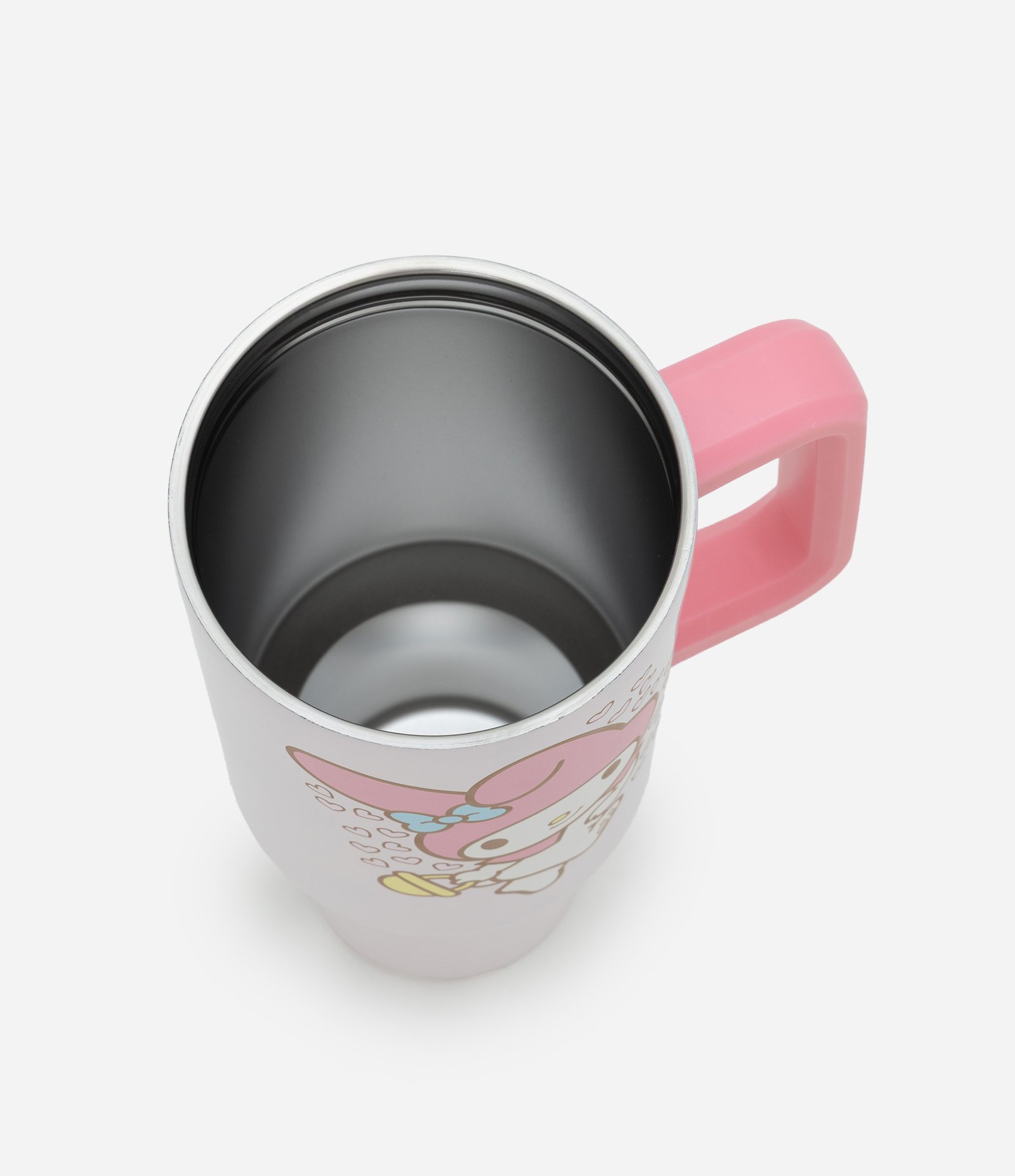 Copo Térmico com Estampa My Melody e Canudo 1,2L Rosa 3