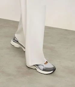 Tênis Jogging Mary Jane em PU com Tira