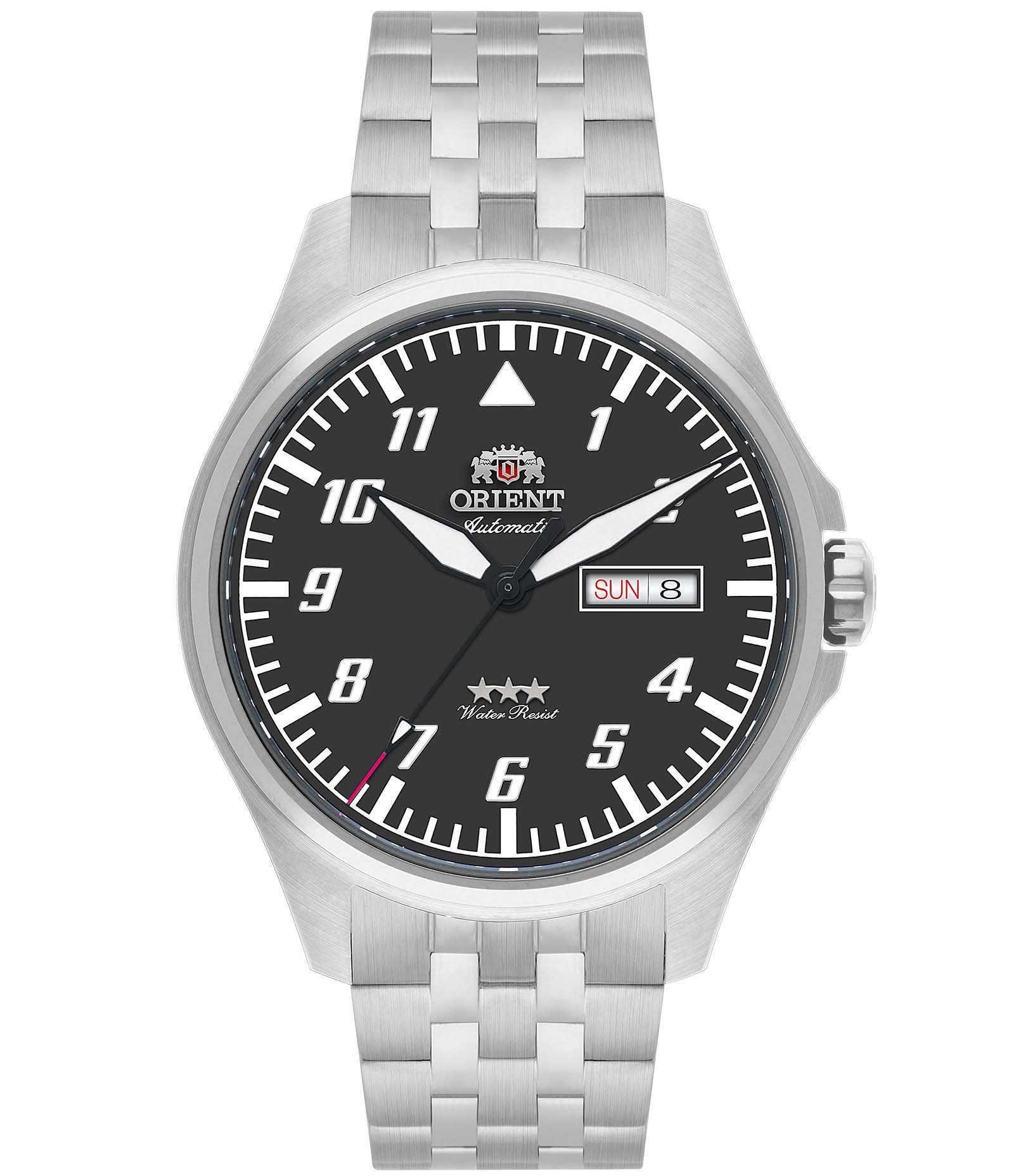 Relógio Automático Analógico Masculino Orient Prata 1