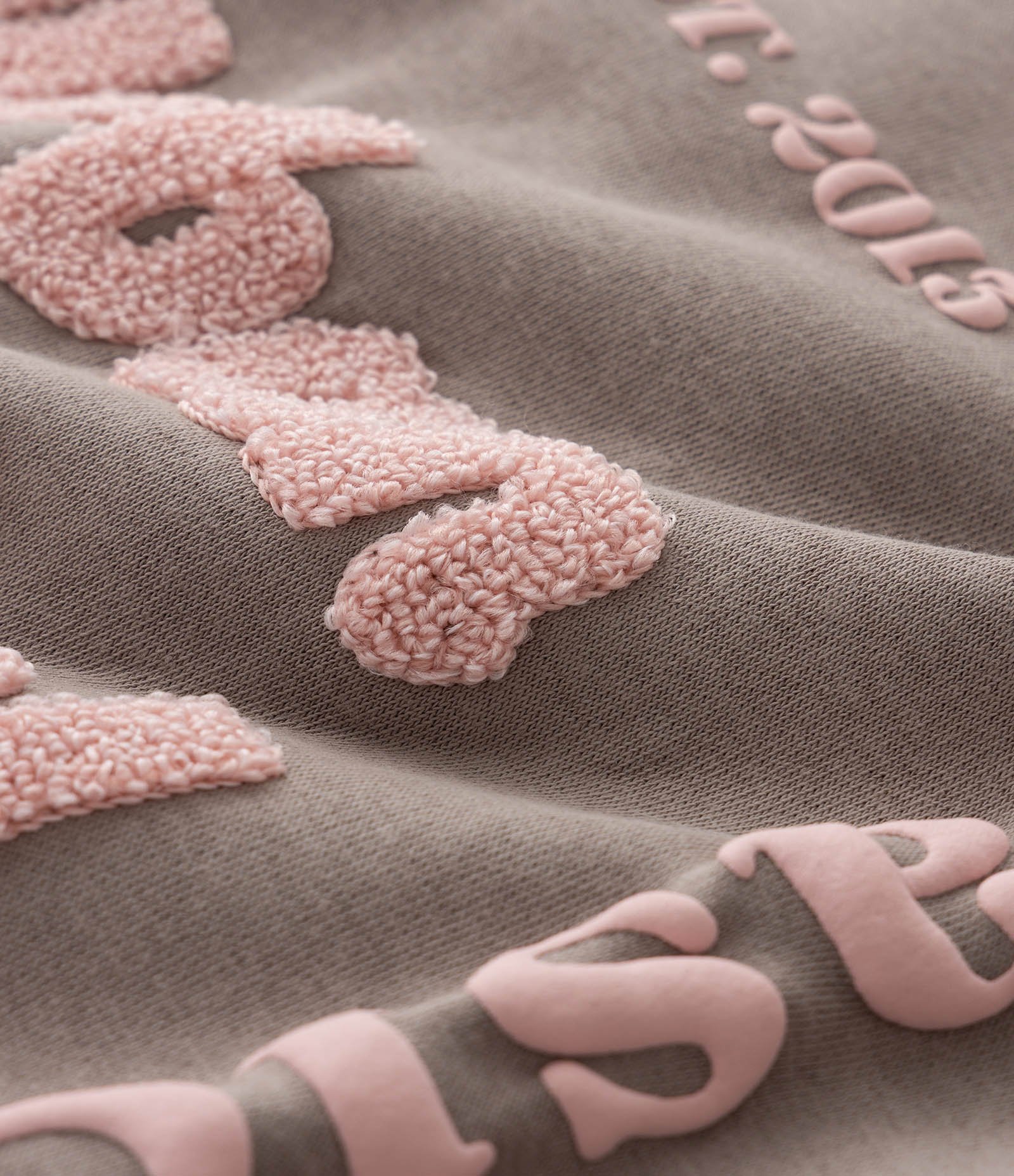 Jaqueta Bomber Infantil com Bordados Lettering – Tam 5 a 14 Anos Bege 3