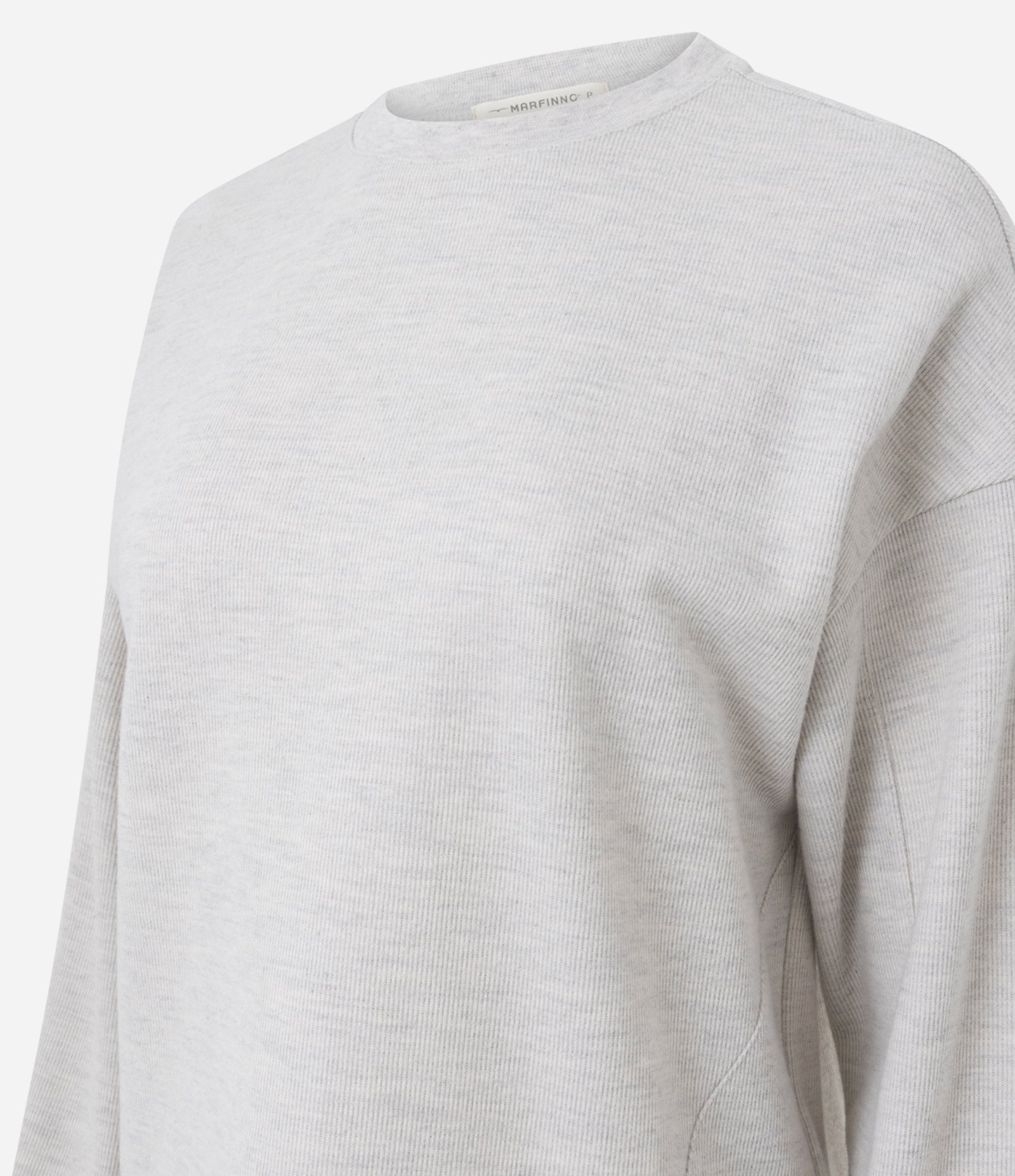 Blusa Básica Regular em Moletom Off White 2