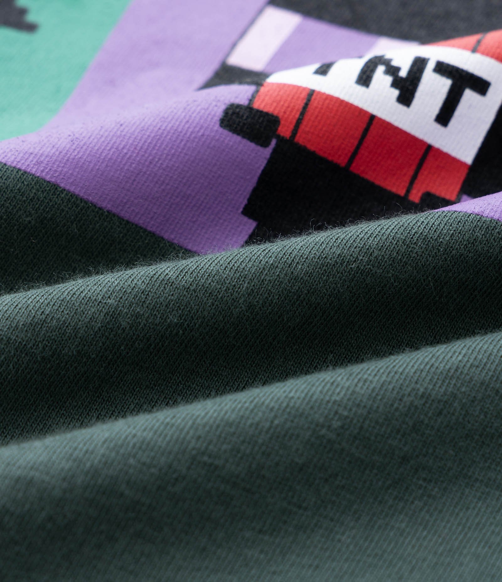 Camiseta Infantil com Estampa Minecraft – Tam 3 a 8 Anos Verde Escuro 3