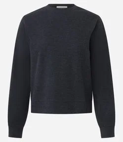 Blusa Básica Regular em Moletom