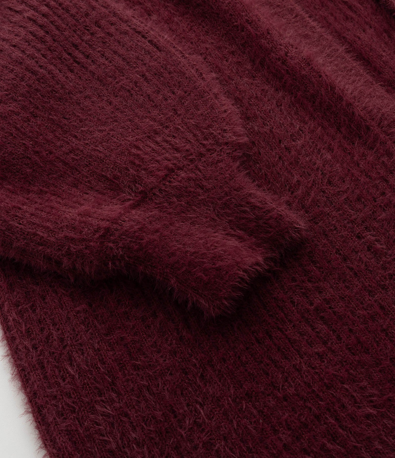 Cardigan Alongado em Tricô Retilíneo Curve & Plus Size Vermelho 5