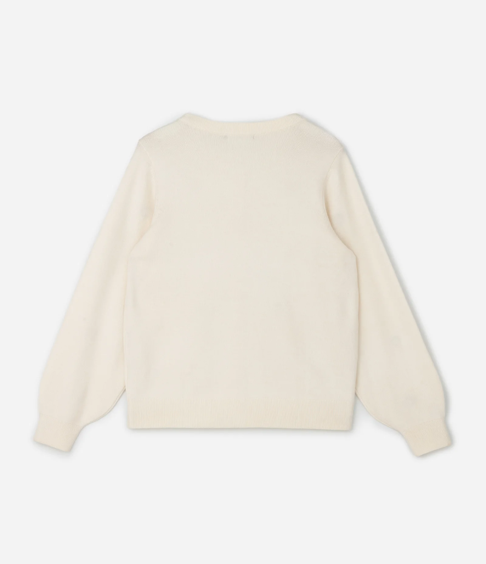 Cardigan Regular em Tricô com Bordados de Morangos Curve & Plus Size Bege 2