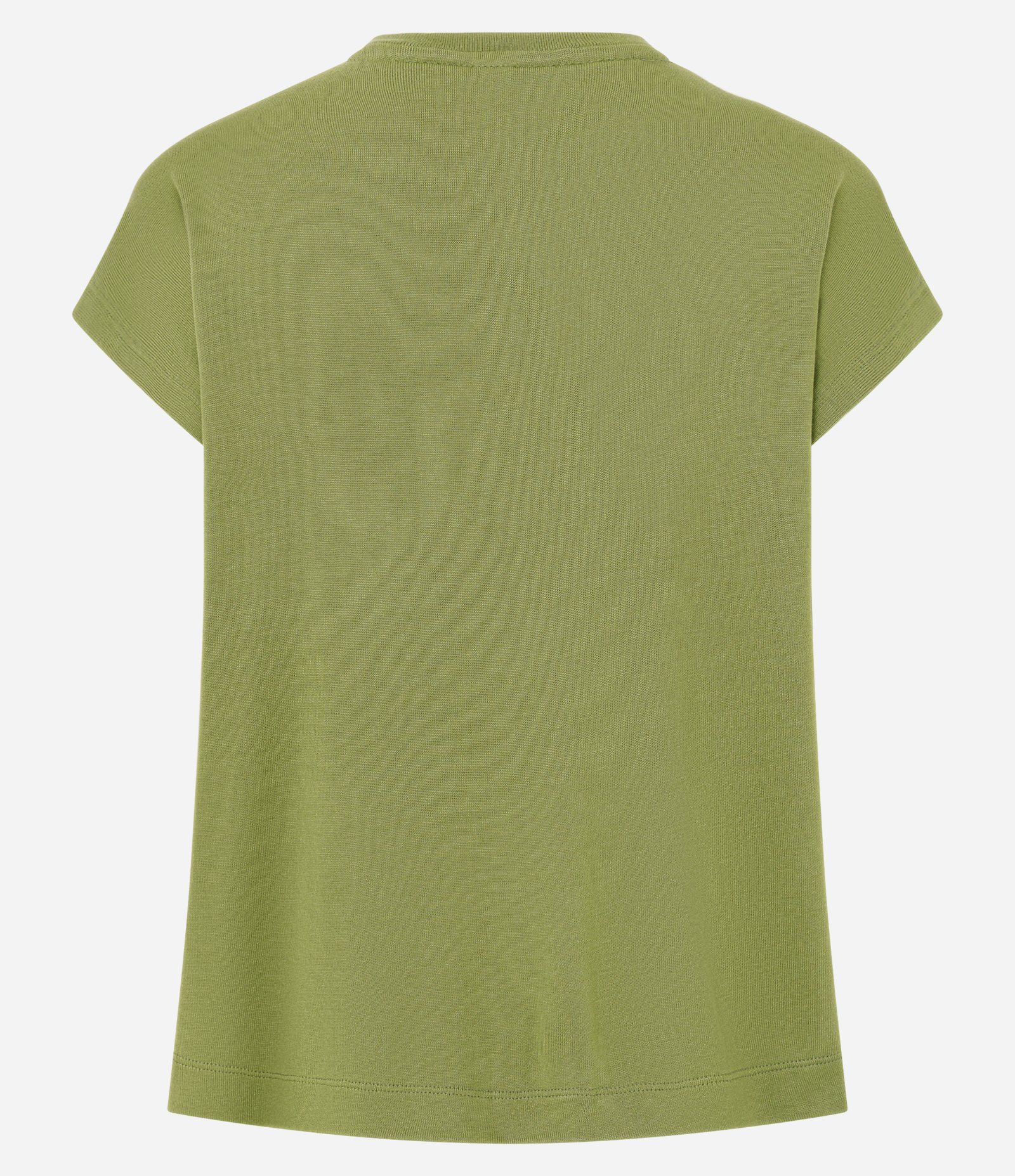 Camiseta Regular em Viscose com Bordado Coqueiro Verde 7