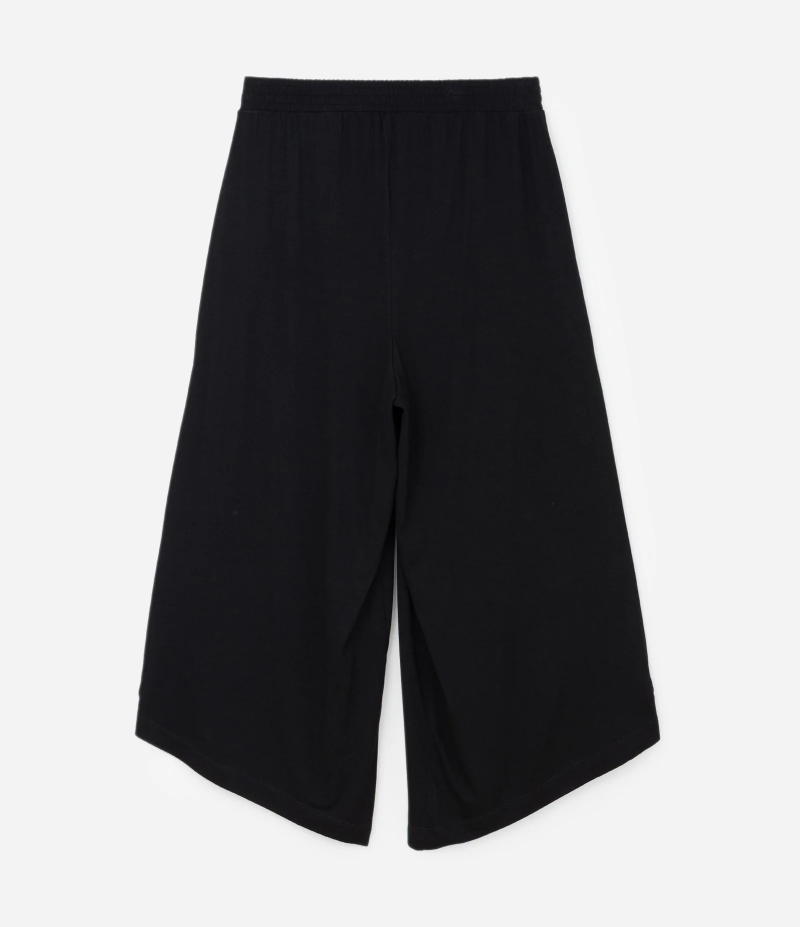 Calça Pantacourt em Viscose com Barra Assimétrica Curve & Plus Size Preto 2