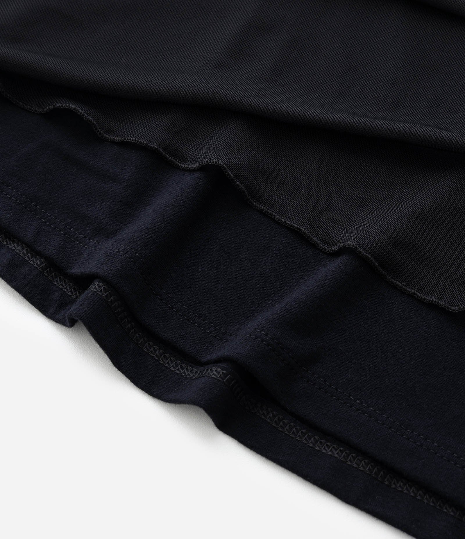 Blusa em Tule com Regata Curve e Plus Size Preto 7