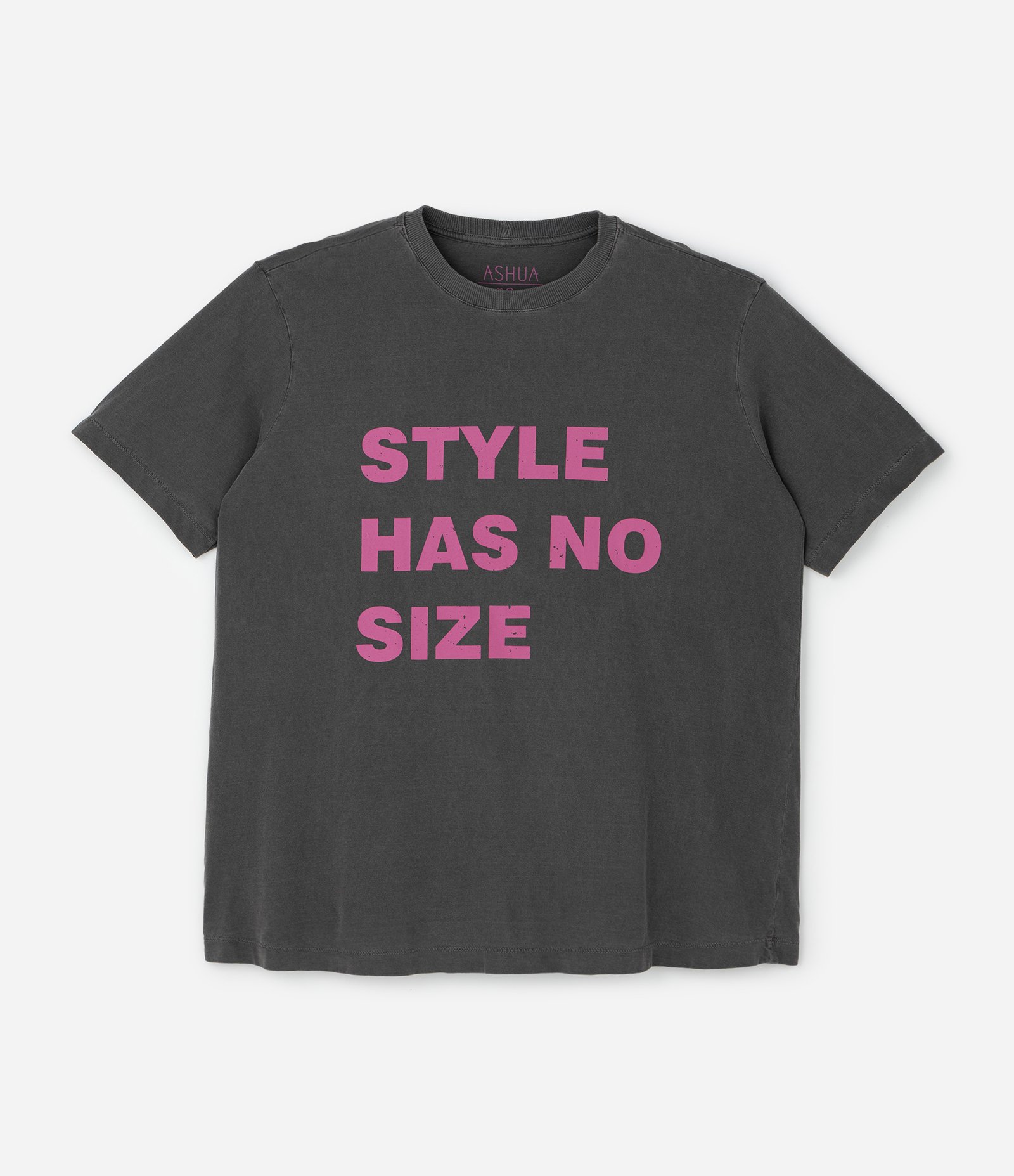 Camiseta Alongada em Algodão Tyle Has No Size Curve & Plus Size Preto 4
