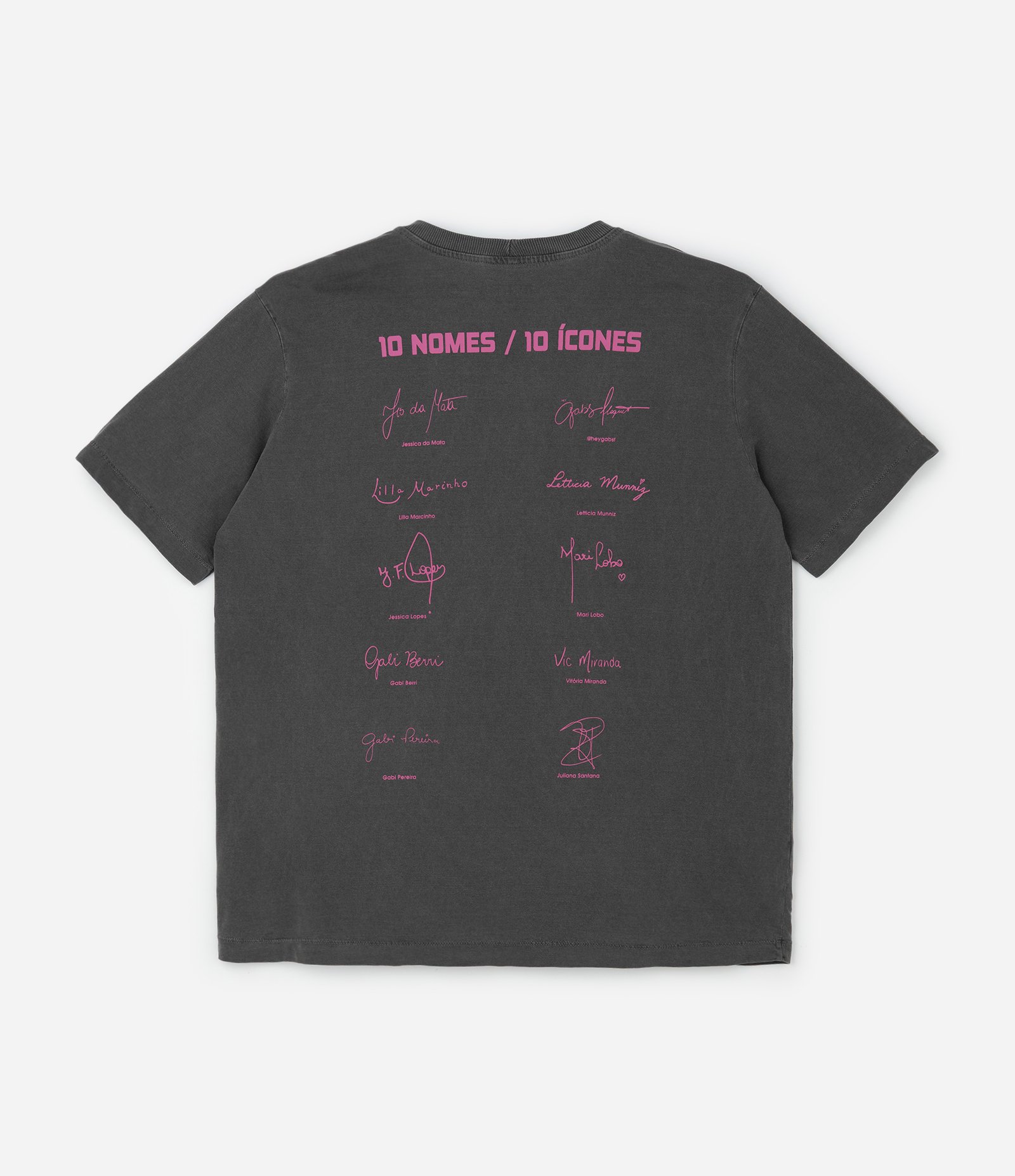 Camiseta Alongada em Algodão Tyle Has No Size Curve & Plus Size Preto 5