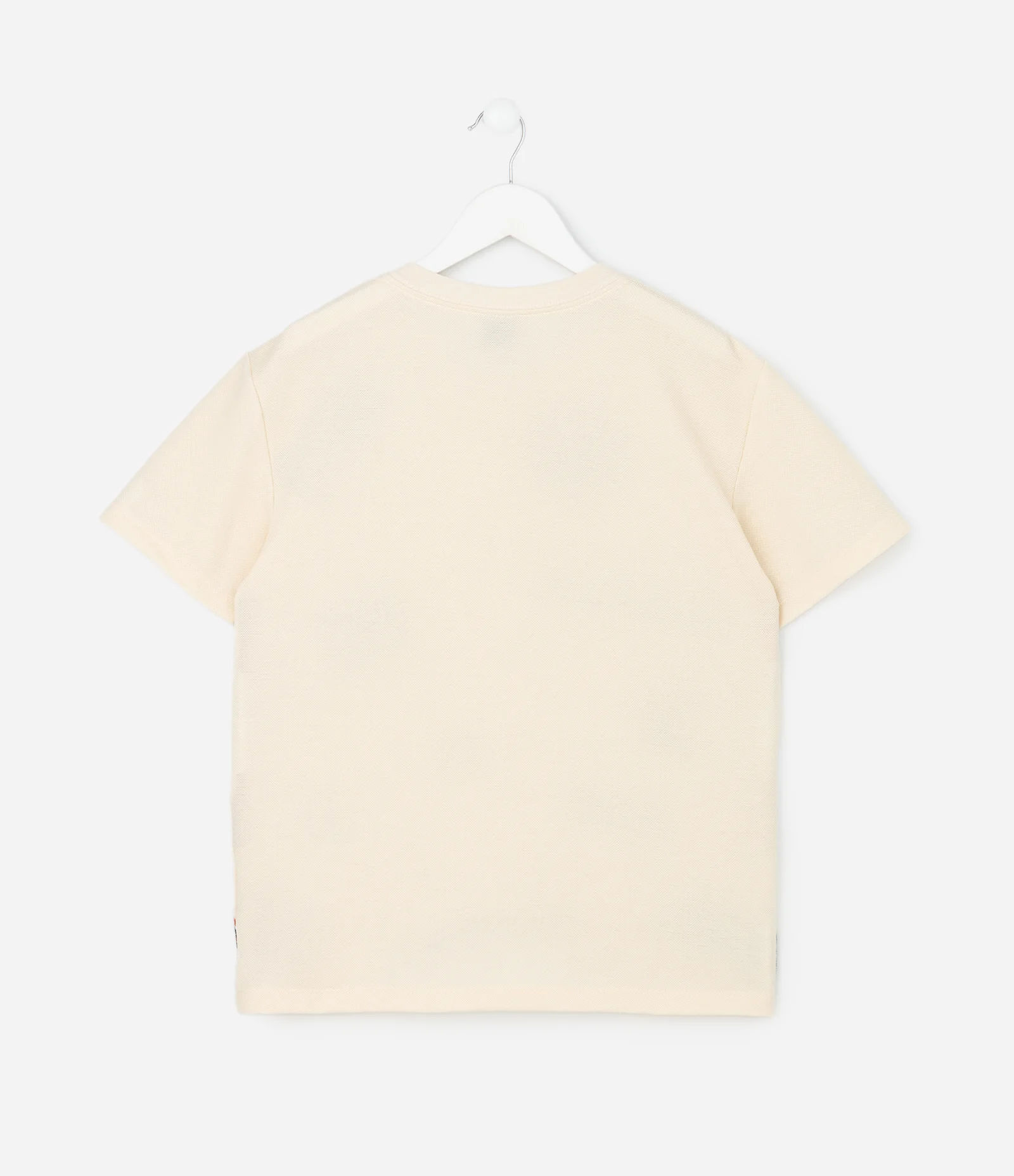 Camiseta Infantil em Piquet com Estampa Minecraft – Tam 5 a 14 Anos Off White 2