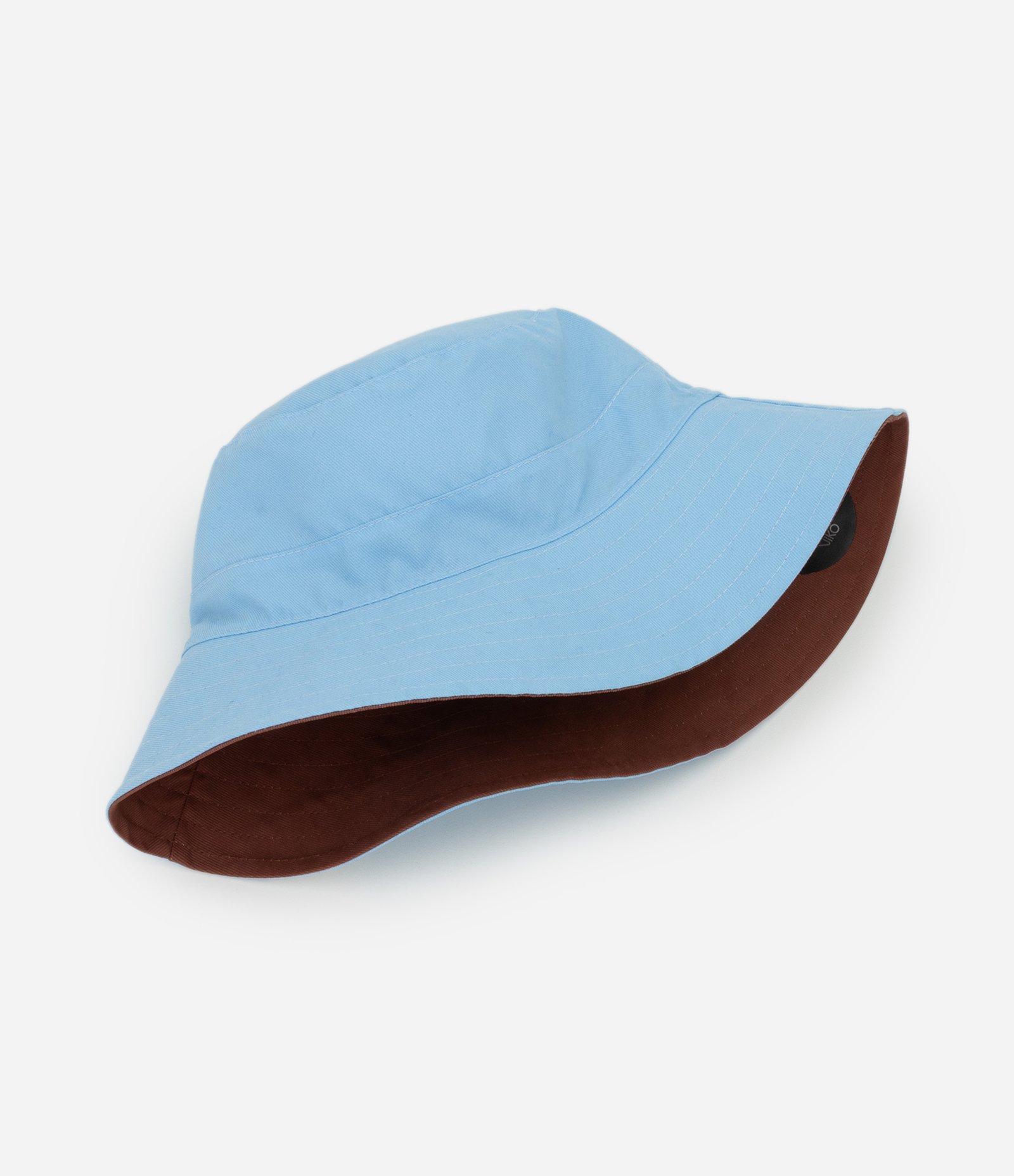 Chapéu Bucket Infantil com Dupla Face Azul/Marrom 5