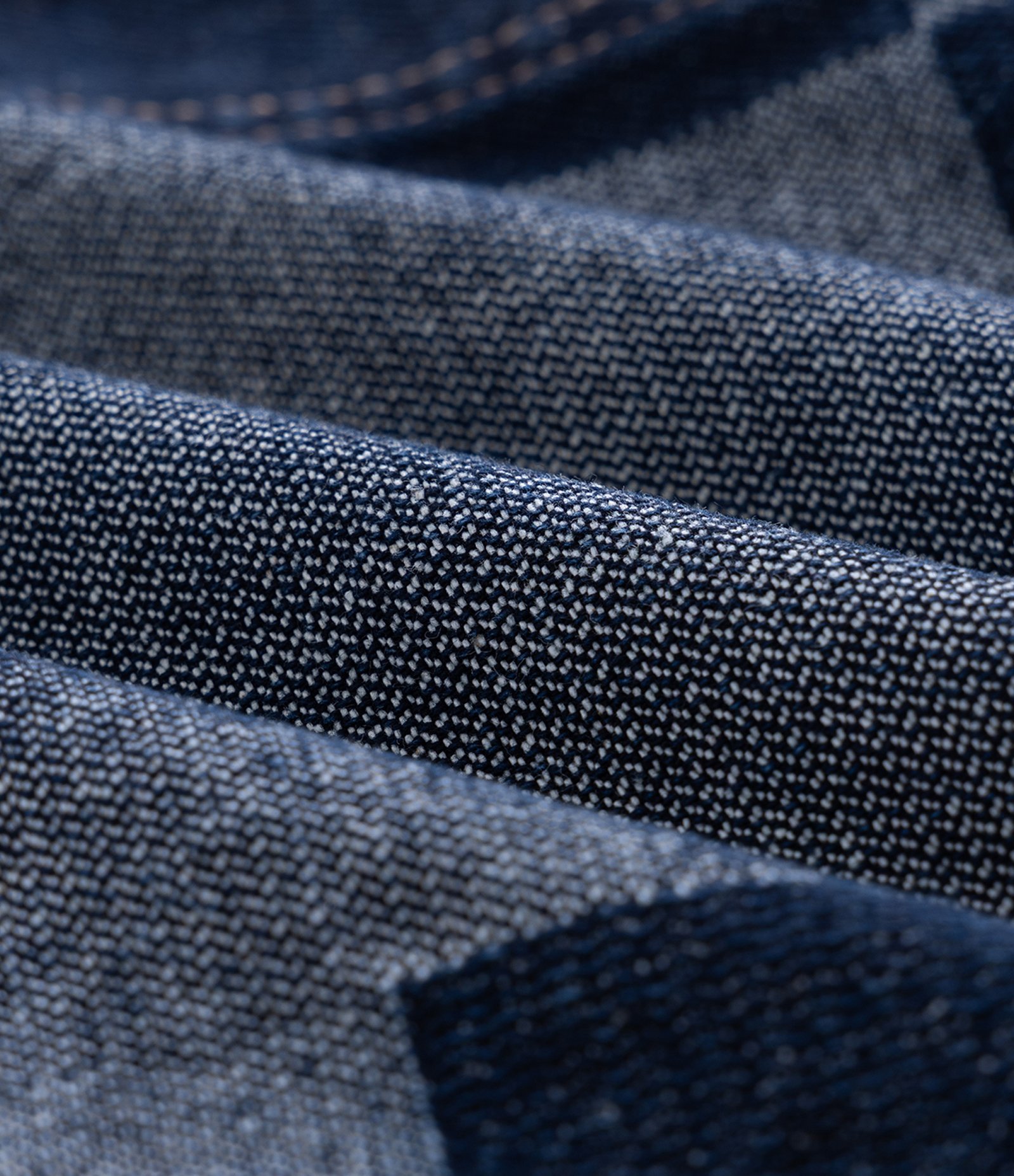 Jaqueta em Jacquard Quadriculado Patchwork com Bolsos Frontais Azul 8