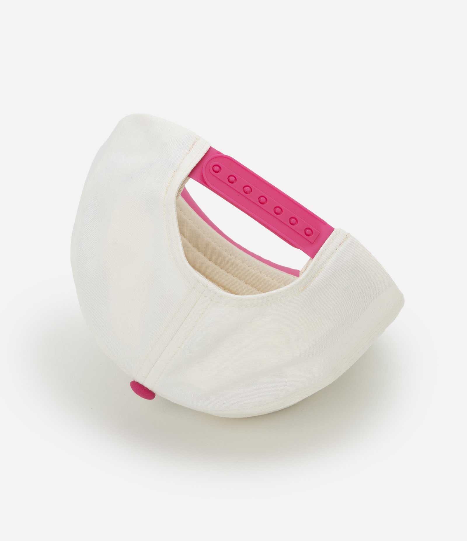 Boné Infantil em Sarja Hello Kitty com Scrunchie – Tam U Off White 3