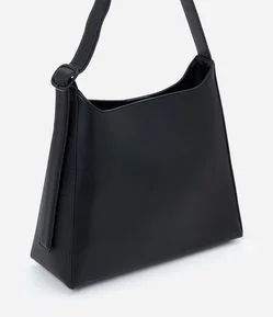 Bolsa Grande em PU com Alça Ajustável