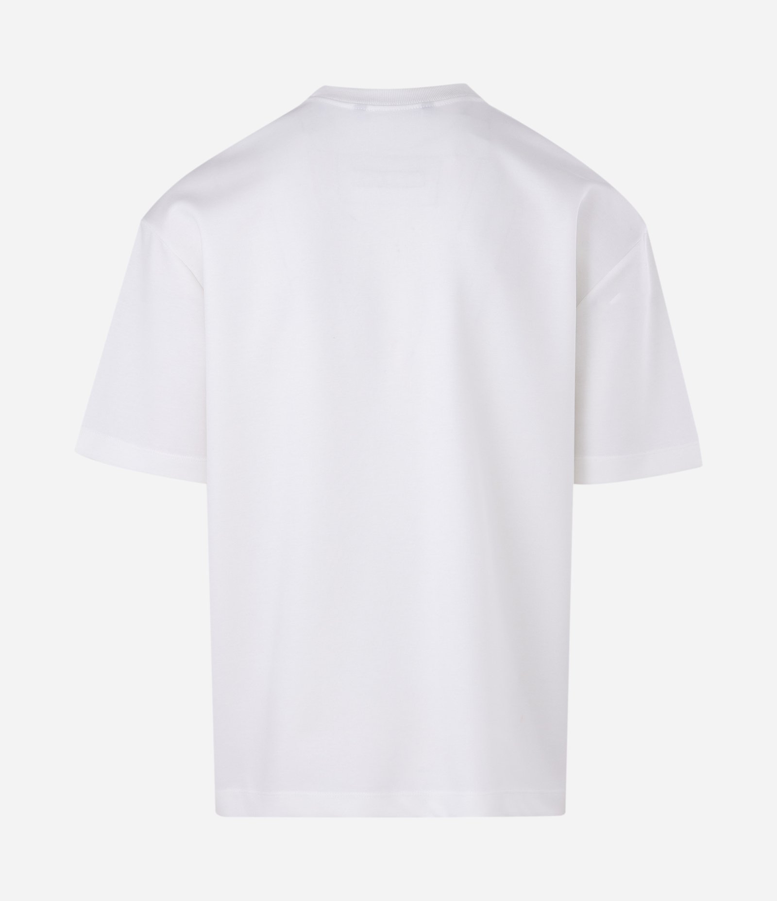 Camiseta Malha Pesada Tech Com Bordado Frontal Branco 5