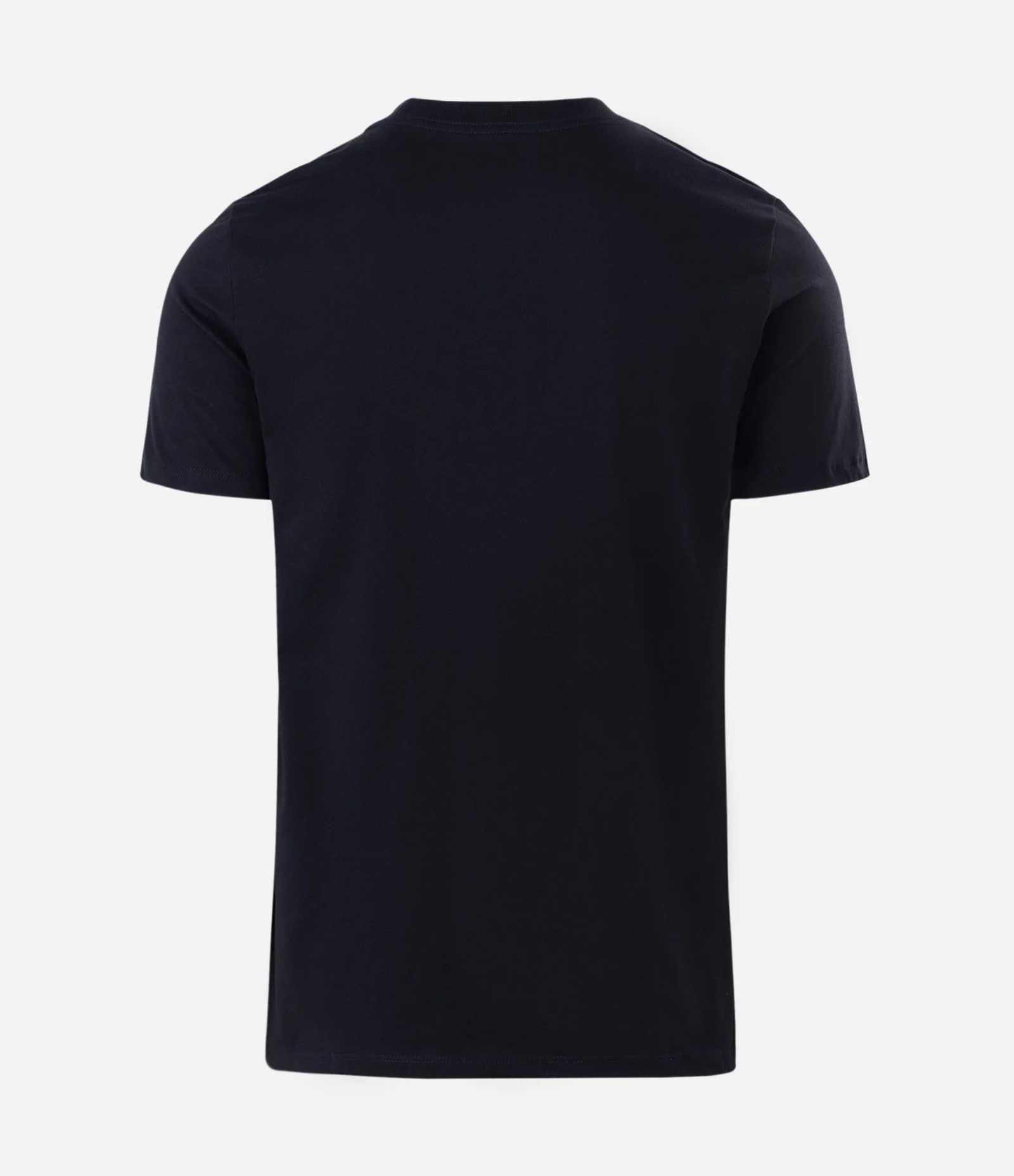 Camiseta Regular Básica em Algodão Preto 2