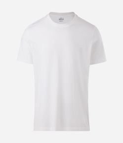 Camiseta Regular Básica em Algodão