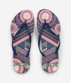 Chinelo Tiras Finas com Estampa