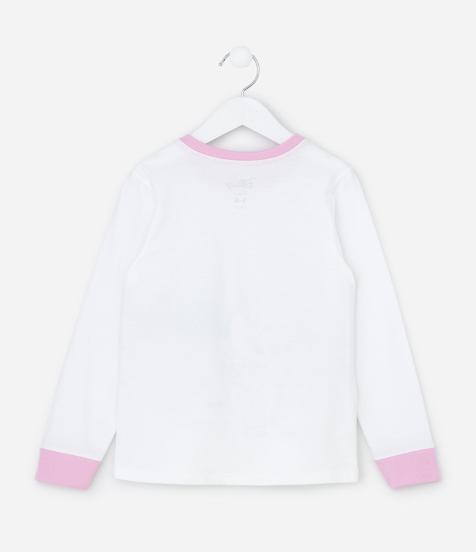 Pijama Infantil Longo com Estampa Stitch e Angel – Tam 5 a 14 Branco 3