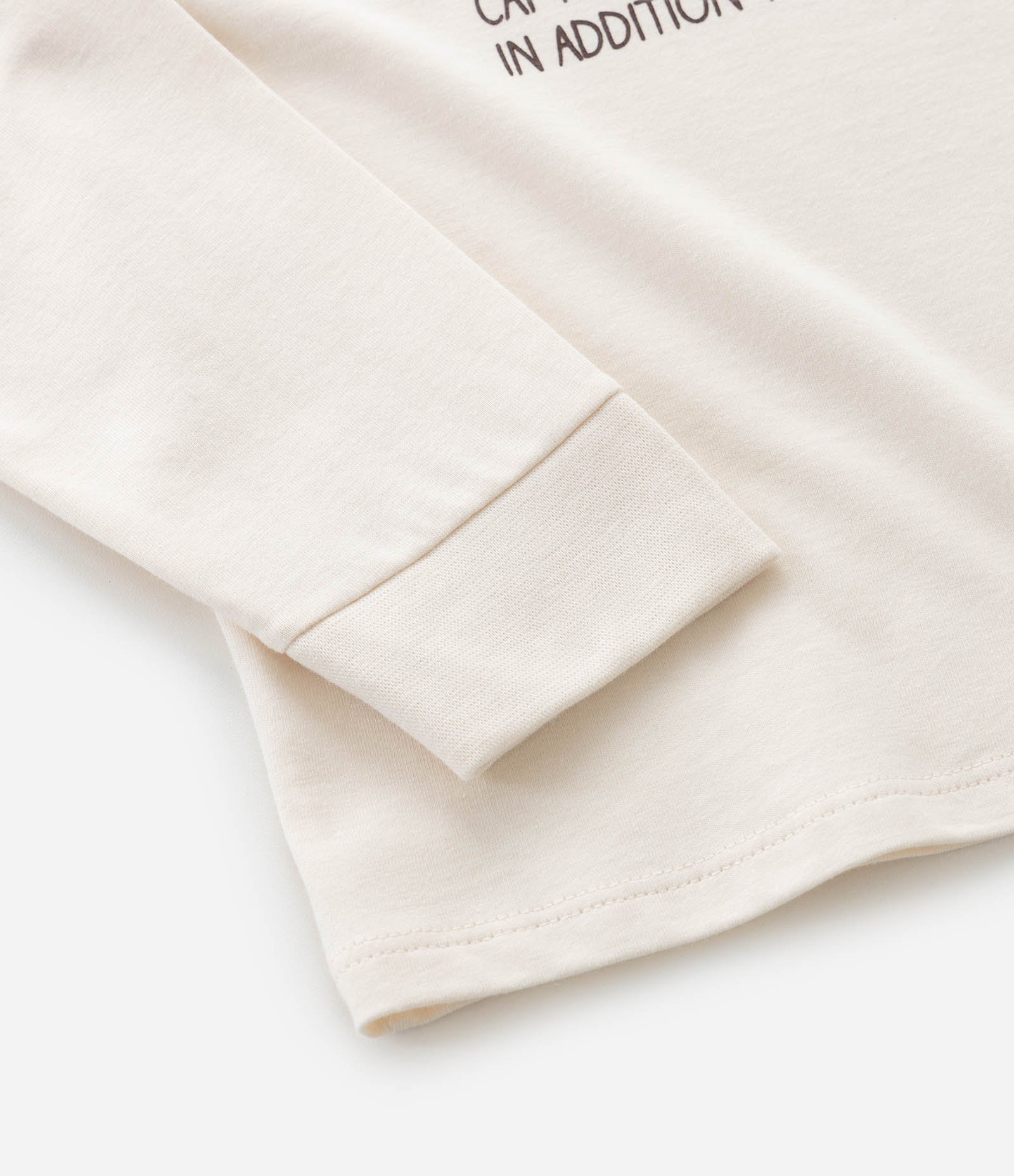 Pijama Infantil Longo com Estampa Capivara Friends  – Tam 5 a 14 Anos Off White/Laranja 10