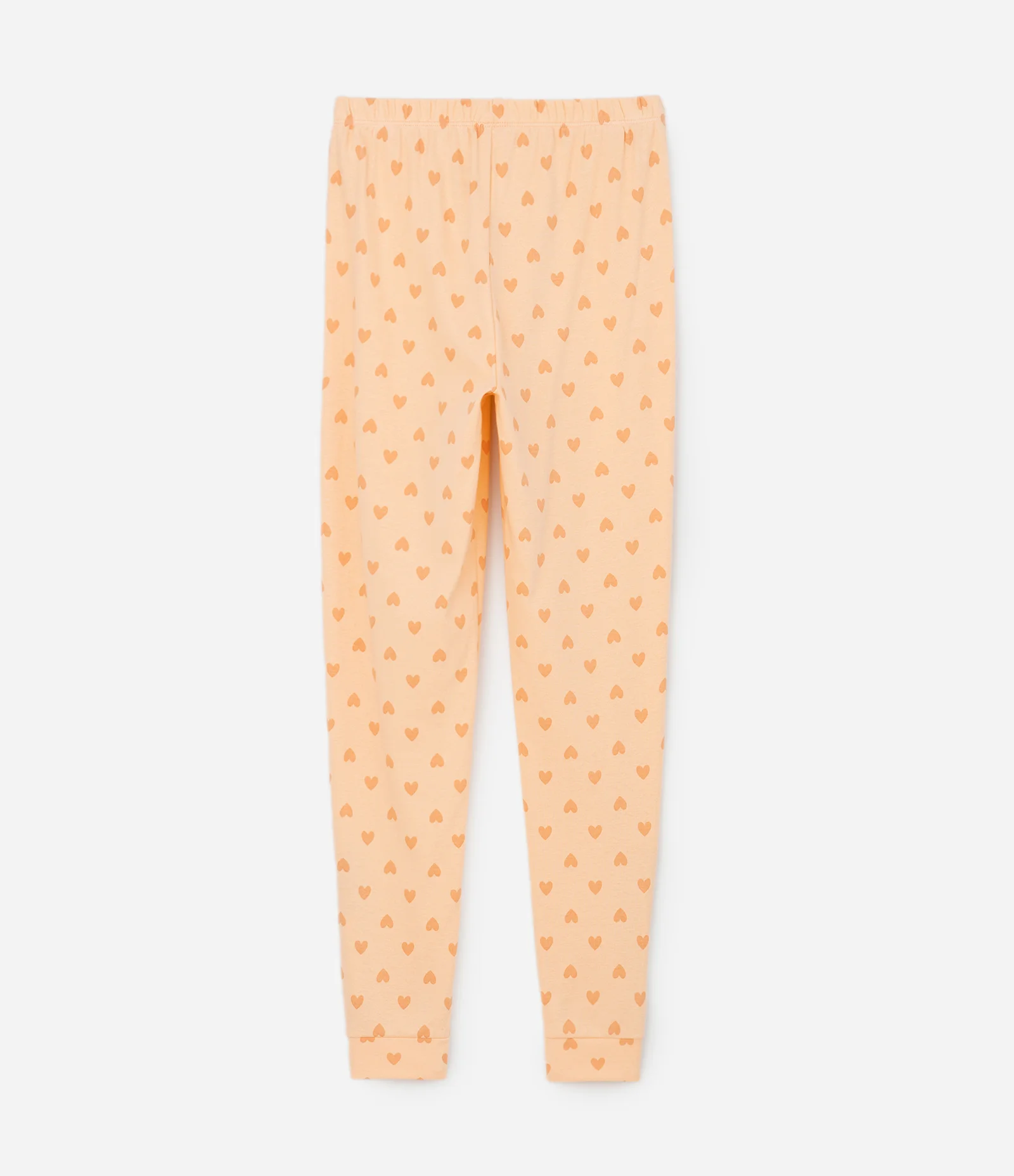 Pijama Infantil Longo com Estampa Capivara Friends  – Tam 5 a 14 Anos Off White/Laranja 5