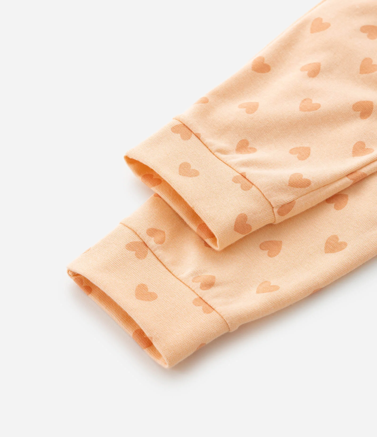 Pijama Infantil Longo com Estampa Capivara Friends  – Tam 5 a 14 Anos Off White/Laranja 7