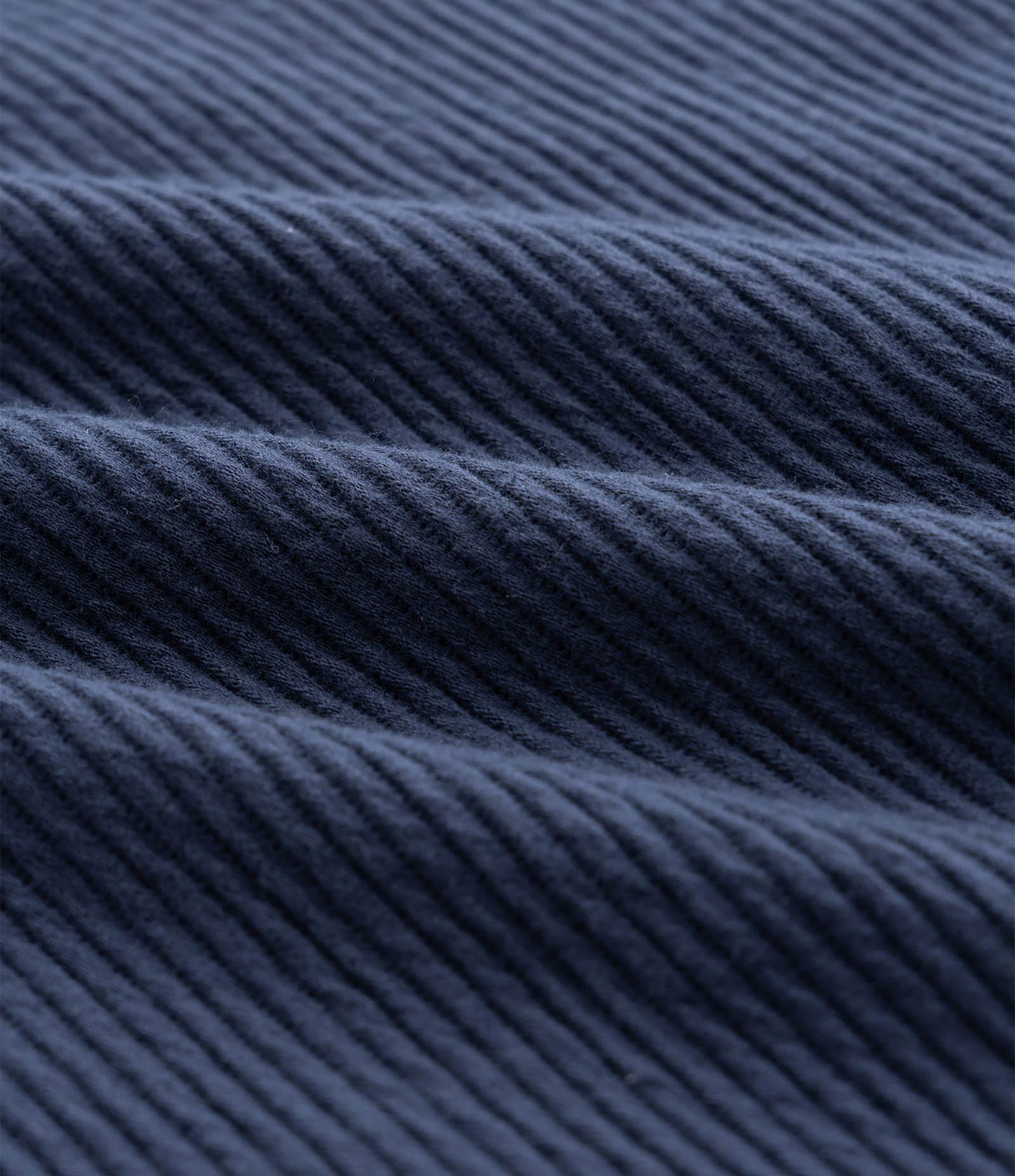 Camiseta Texturizada em Algodão com Bolso Azul 3