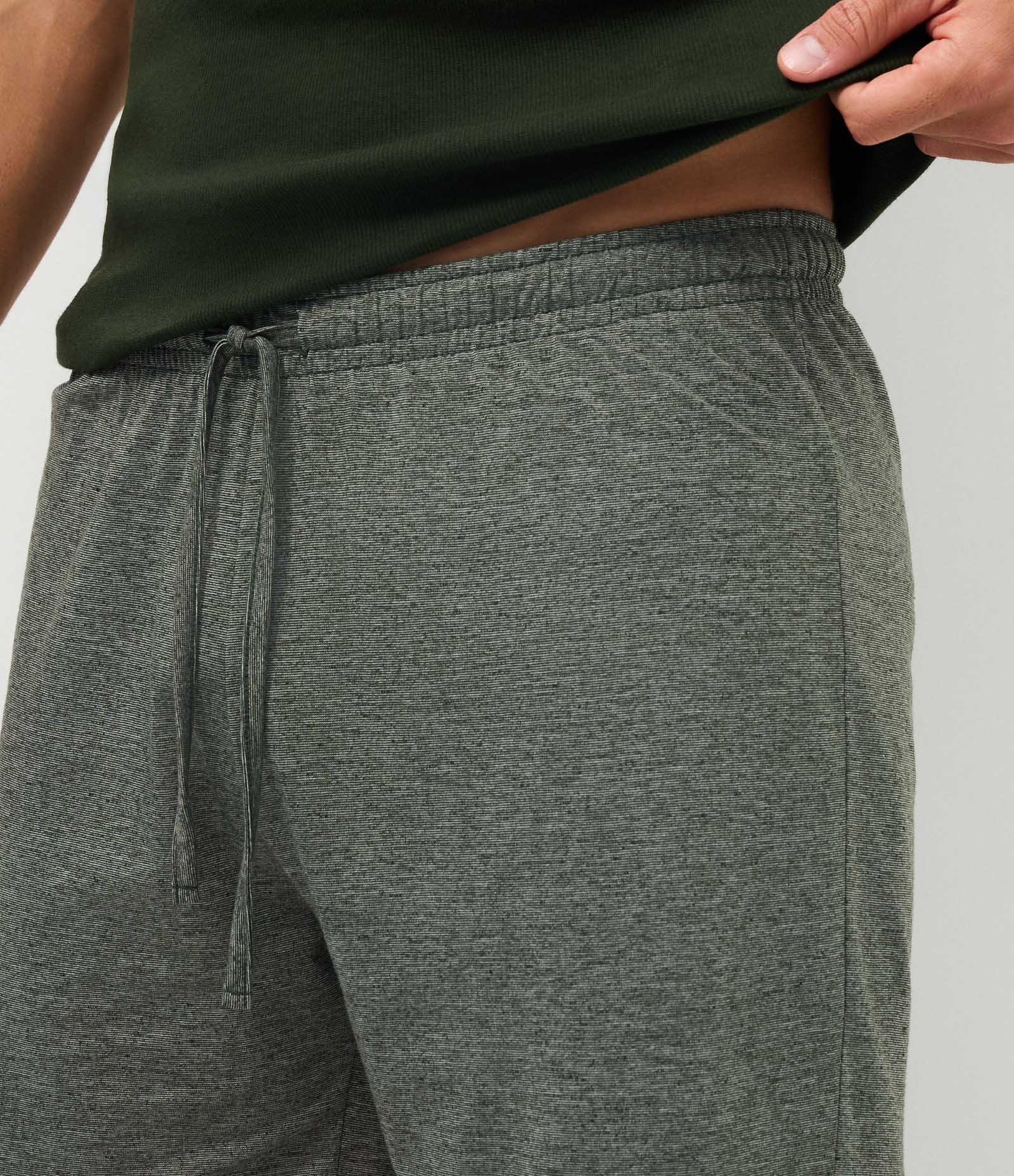 Pijama Curto em Algodão com Regata em Linho Verde 3