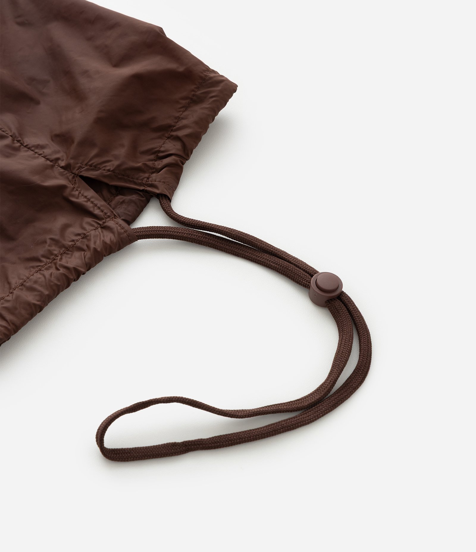 Jaqueta Puffer Ultralight Alongada em Poliamida Curve & Plus Size Marrom 7