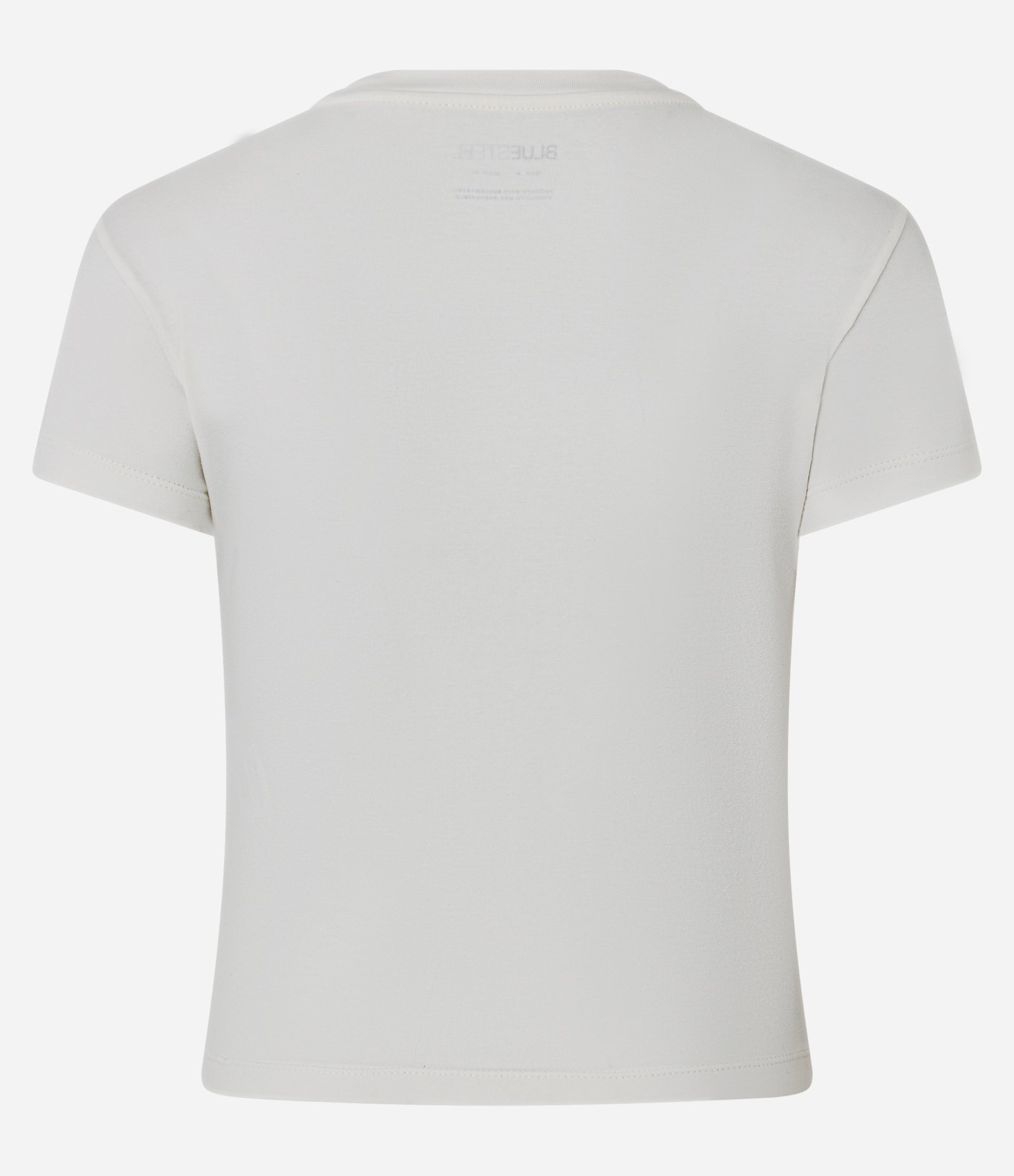 Camiseta em Algodão com Estampa de Estrela Branco 5