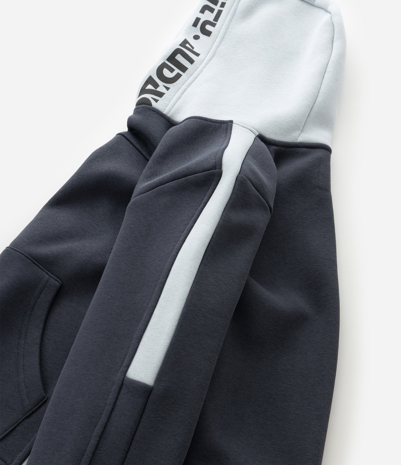 Casaco Infantil com Capuz e Recortes – Tam 5 a 14 Anos Cinza Grafite 6