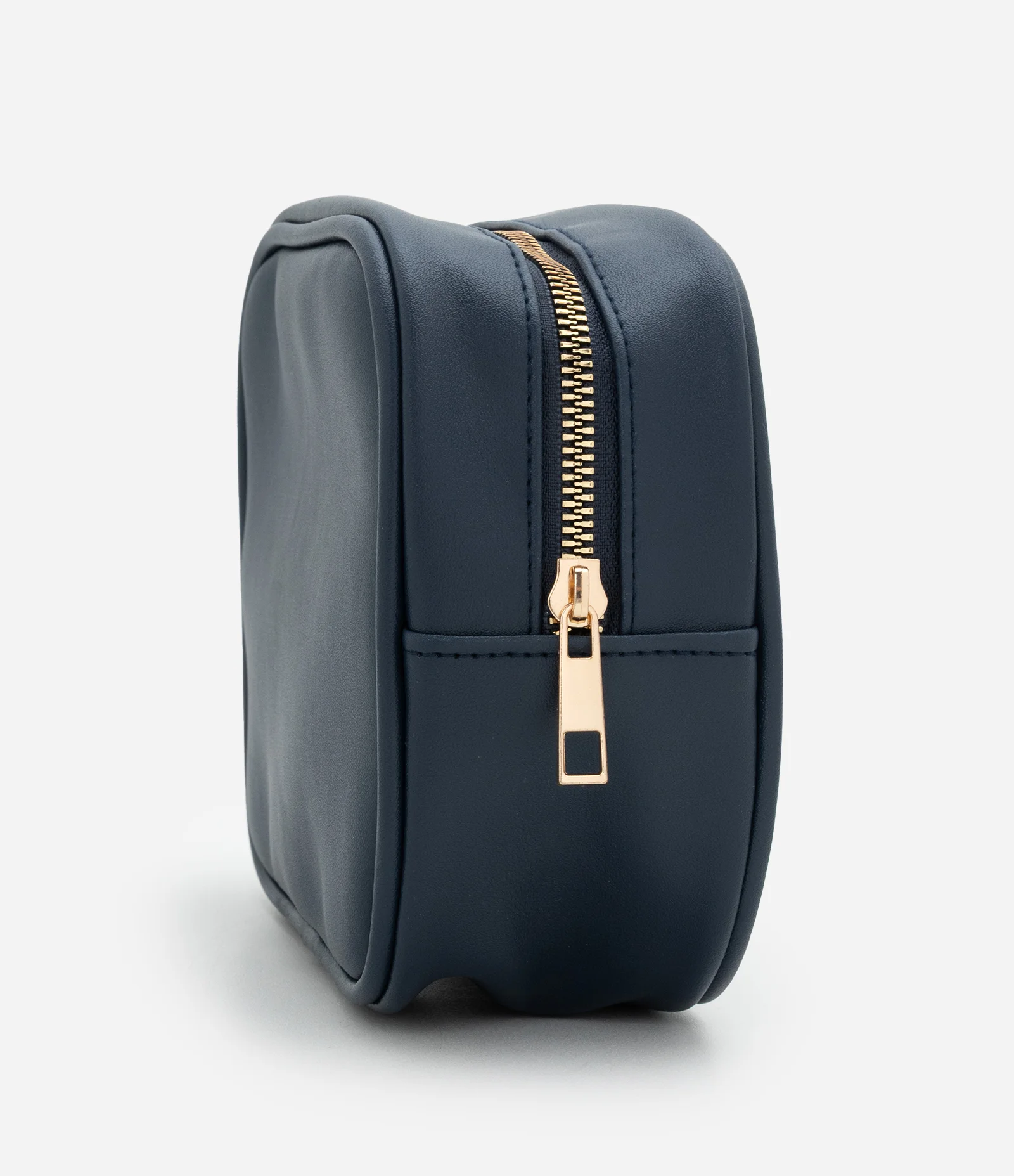 Kit 03 Necessaires Espaçosas em PU Azul 2