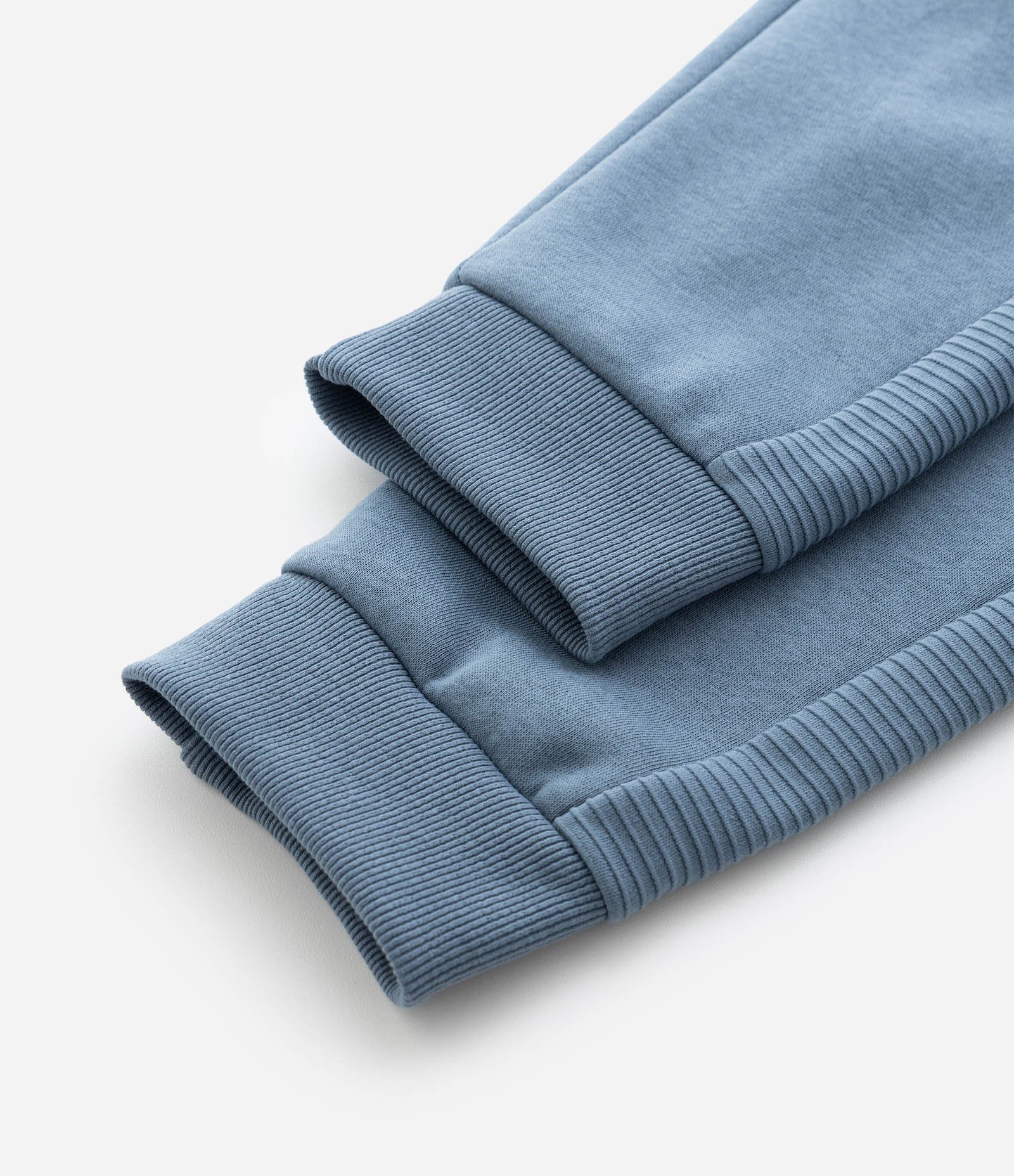 Calça Infantil em Moletom Felpado com Bolsos Zíper – Tam 5 a 14 Anos Azul Acinzentado 6