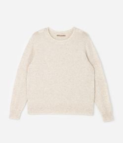 Suéter em Tricô com Pérola Curve & Plus Size