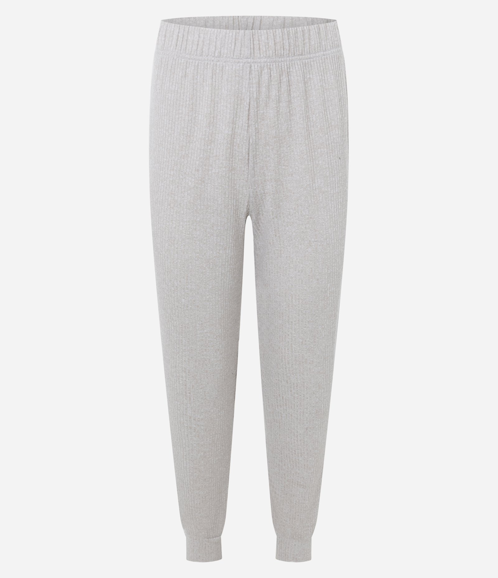 Pijama Longo Com Detalhes em Renda Cinza 2