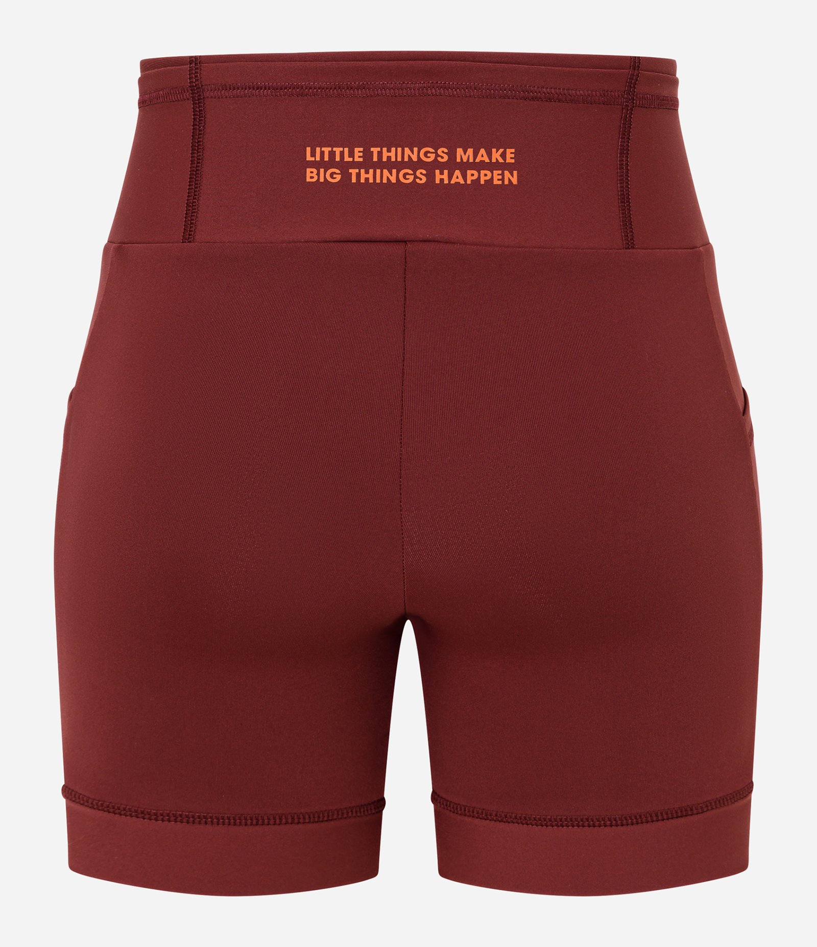 Bermuda Esportiva em Microfibra com Lettering Traseiro Vermelho 7