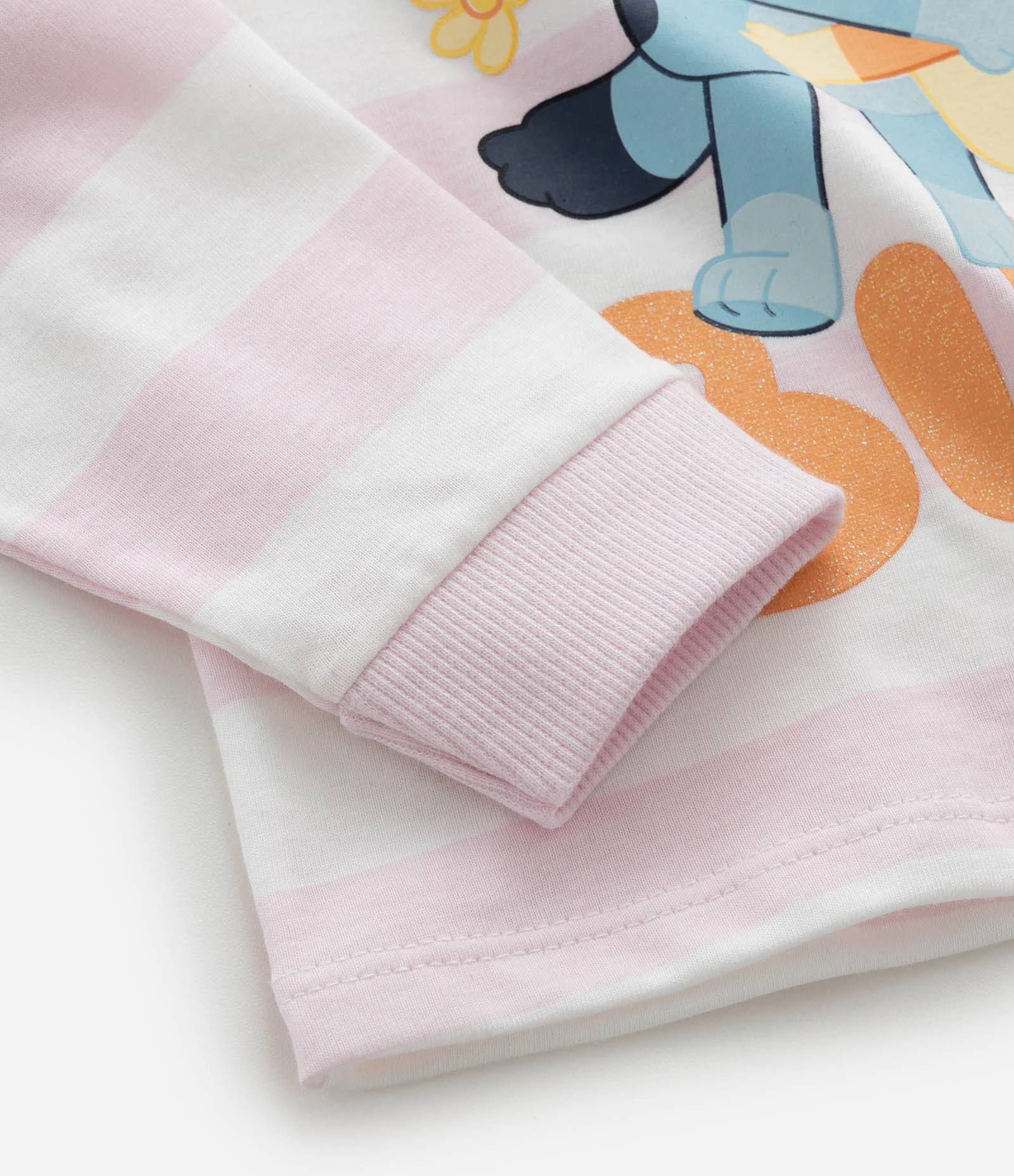 Pijama Infantil Bluey e Bingo Manga Longa – Tam 2 a 8 Rosa Claro 11