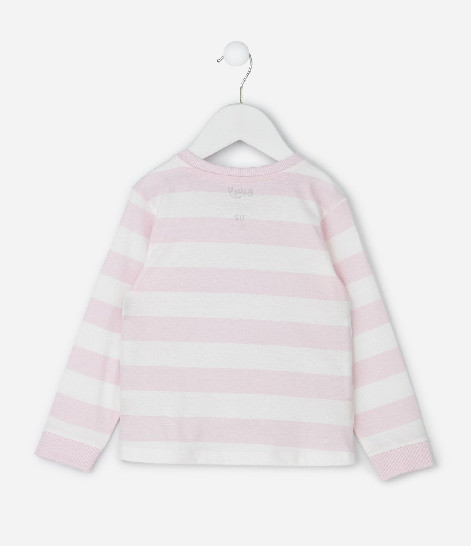 Pijama Infantil Bluey e Bingo Manga Longa – Tam 2 a 8 Rosa Claro 3