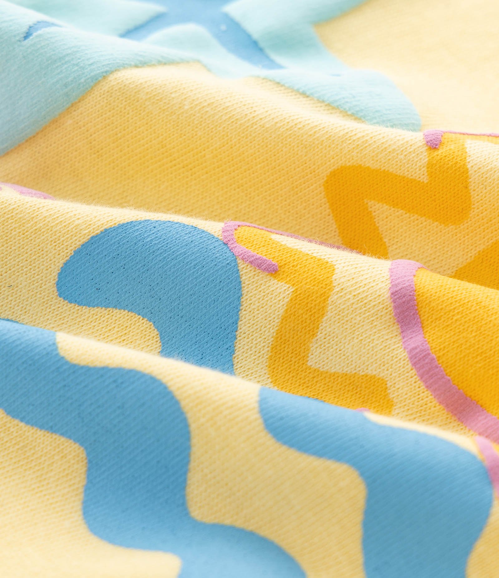 Camiseta Infantil com Estampa Ícones De Verão – Tam 1 a 5/6 Amarelo 3