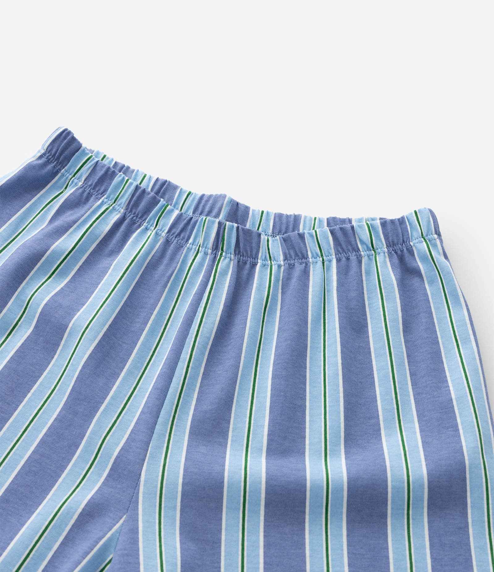 Pijama Infantil com Blusa e Calça Listrada – Tam 7 a 16 Anos Azul 10