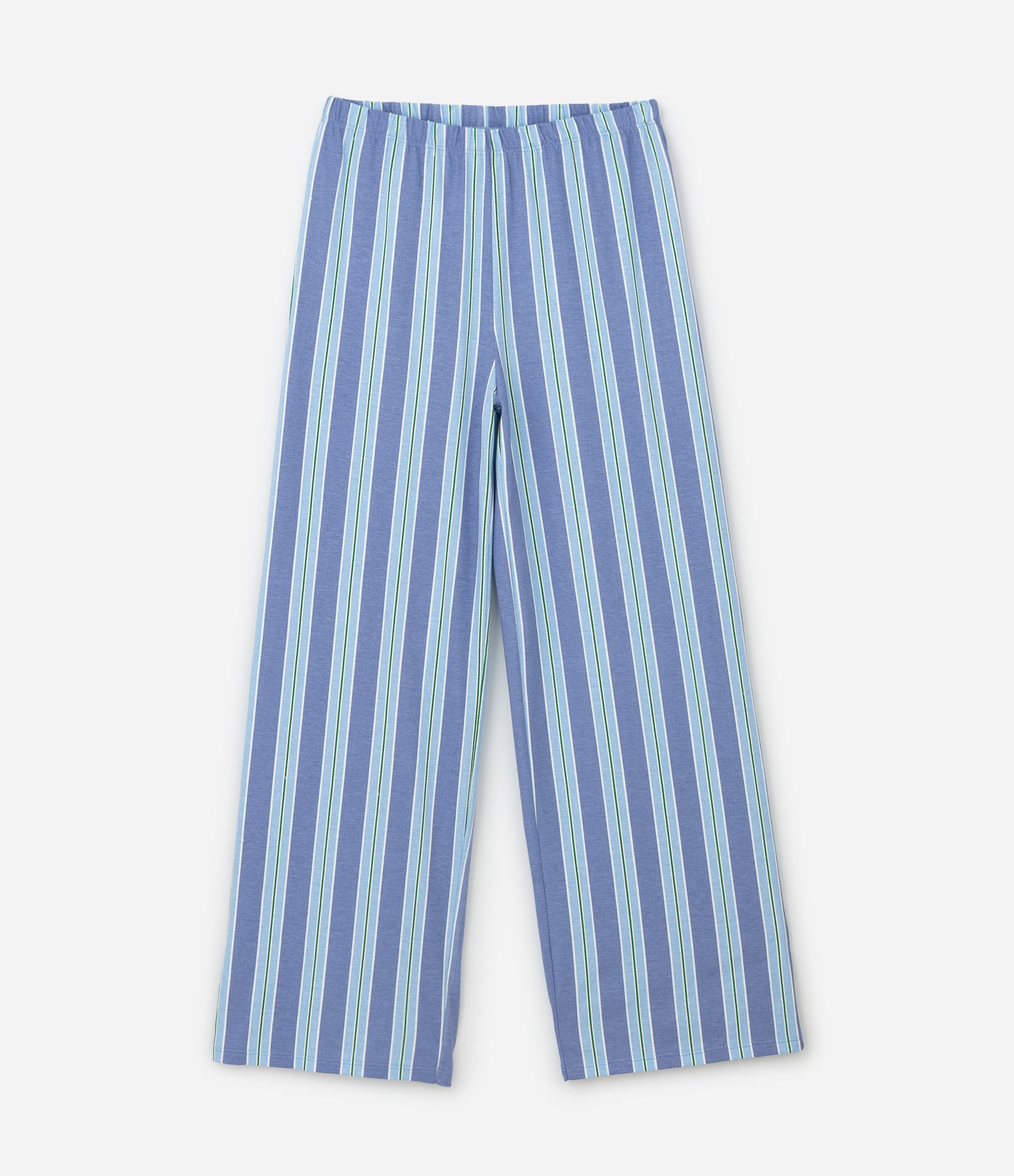 Pijama Infantil com Blusa e Calça Listrada – Tam 7 a 16 Anos Azul 4