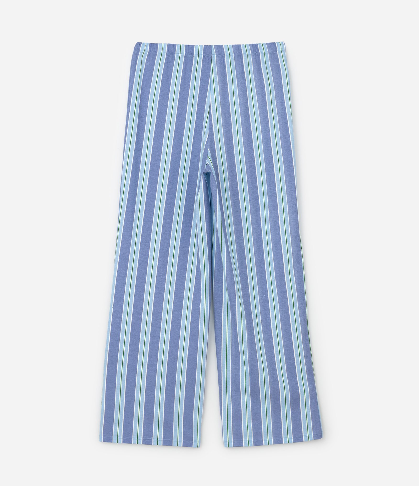 Pijama Infantil com Blusa e Calça Listrada – Tam 7 a 16 Anos Azul 5