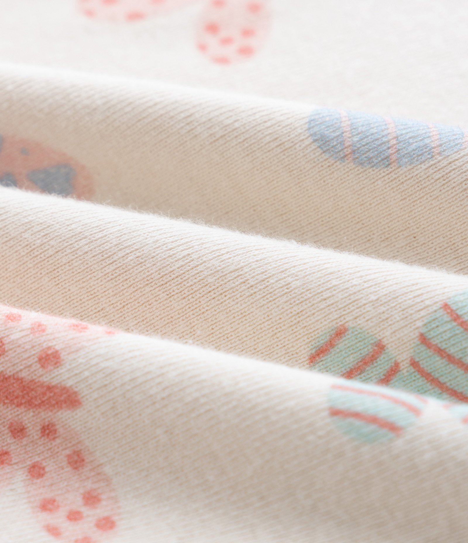 Pijama Infantil em Ribana com Estampa de Borboletas – Tam 1 a 6 Anos Off White 7