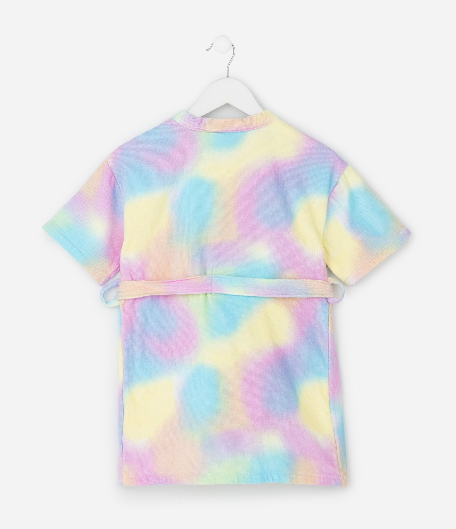 Roupão Infantil Atoalhado com Manga Curta Degradê – Tam Único Multicores 2
