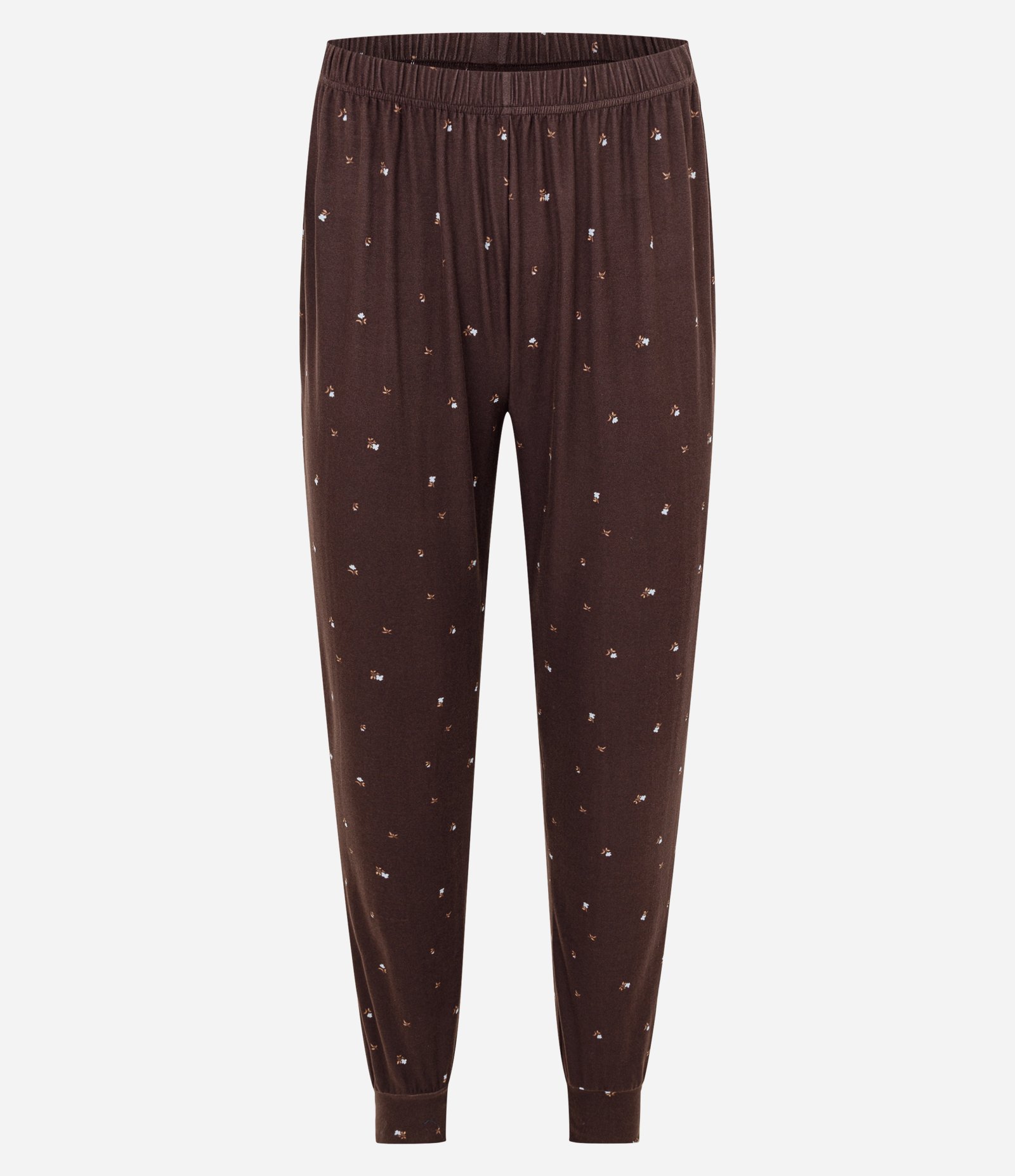 Pijama Longo Jovem Feminino Peach Touch Jogger Marrom 6