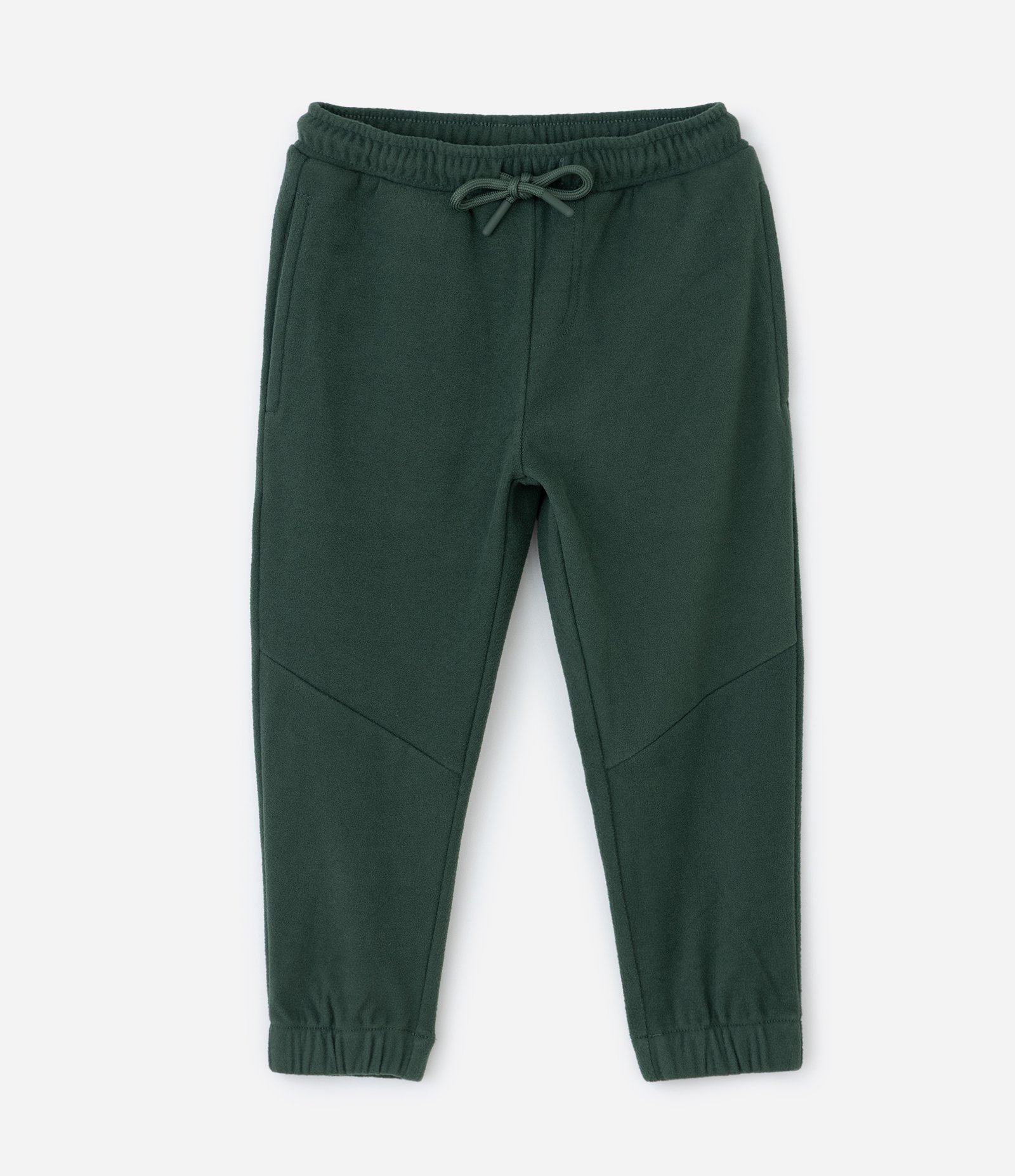 Conjunto Infantil com Casaco Gola Polo e Calça com Recortes – Tam 1 a 5/6 Anos Verde Militar 5