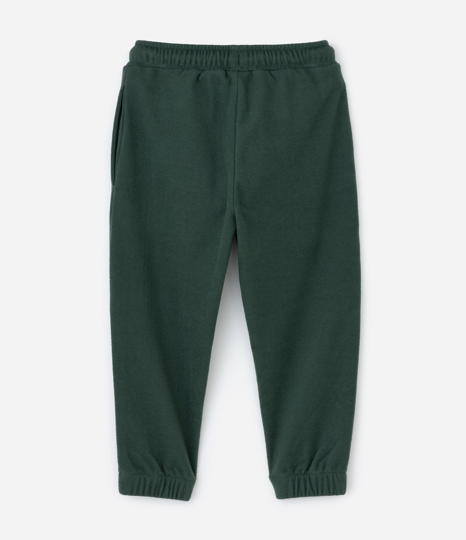 Conjunto Infantil com Casaco Gola Polo e Calça com Recortes – Tam 1 a 5/6 Anos Verde Militar 6