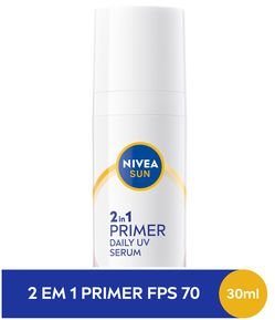 Serum Primer Daily UV  2 em 1 FPS70 Nivea Sun